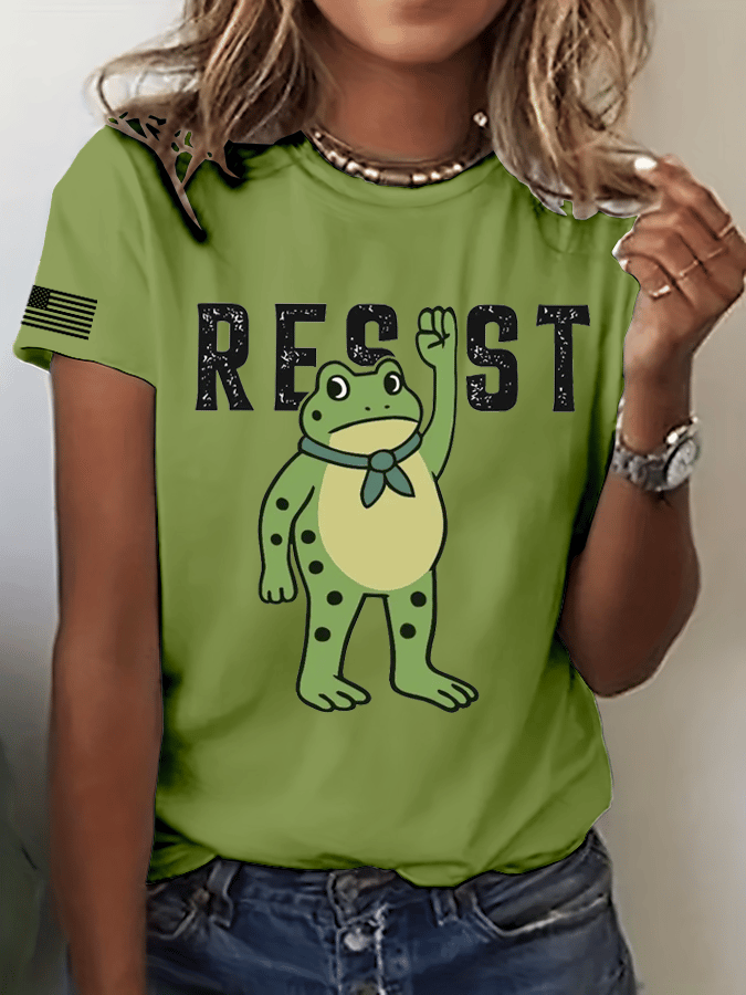 Women's FDT Print Crew Neck T-Shirt