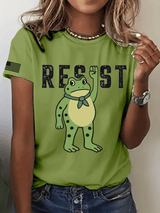 Women's FDT Print Crew Neck T-Shirt