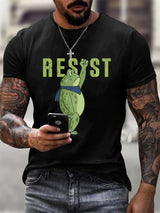 Men's FDT Portland Frog Protest Rage Against The Machine Print T-Shirt