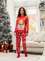 PAW Patrol Christmas Family Matching Chase and Marshall Pajamas Sets with Christmas Socks
