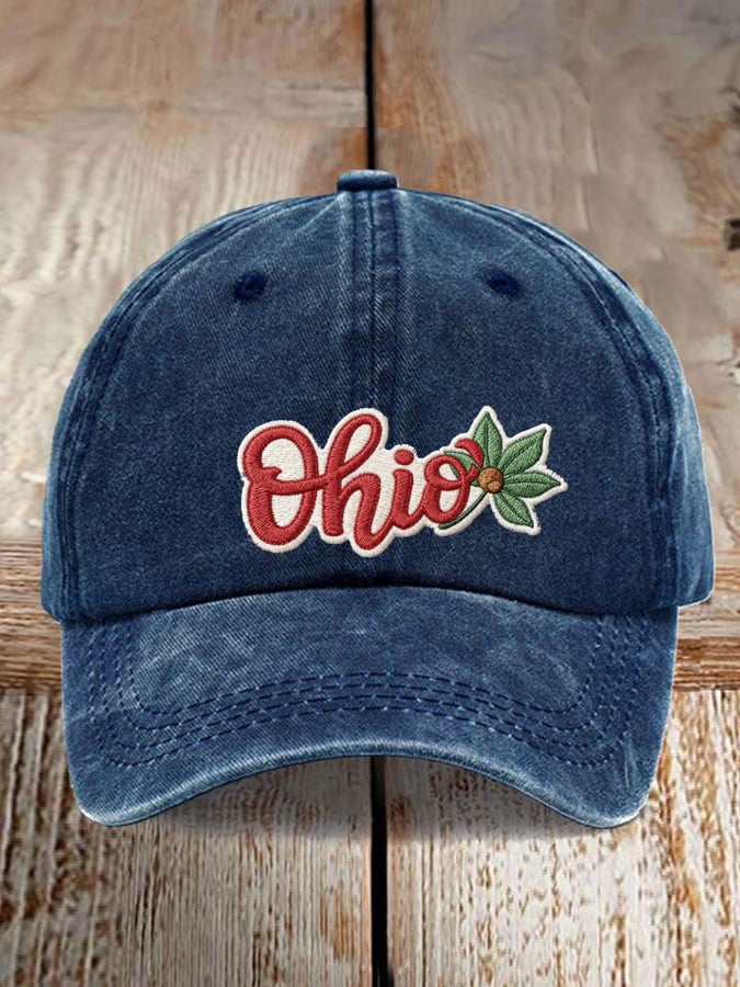 Men'S And Women'S Casual Football Print Hats