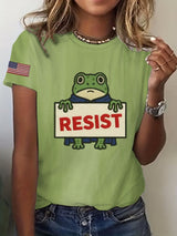Women's Resist Frog T-Shirt