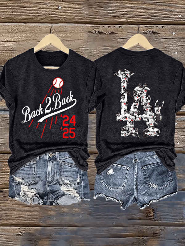 Women's  Back 2 Back Champions Vintage T-Shirt