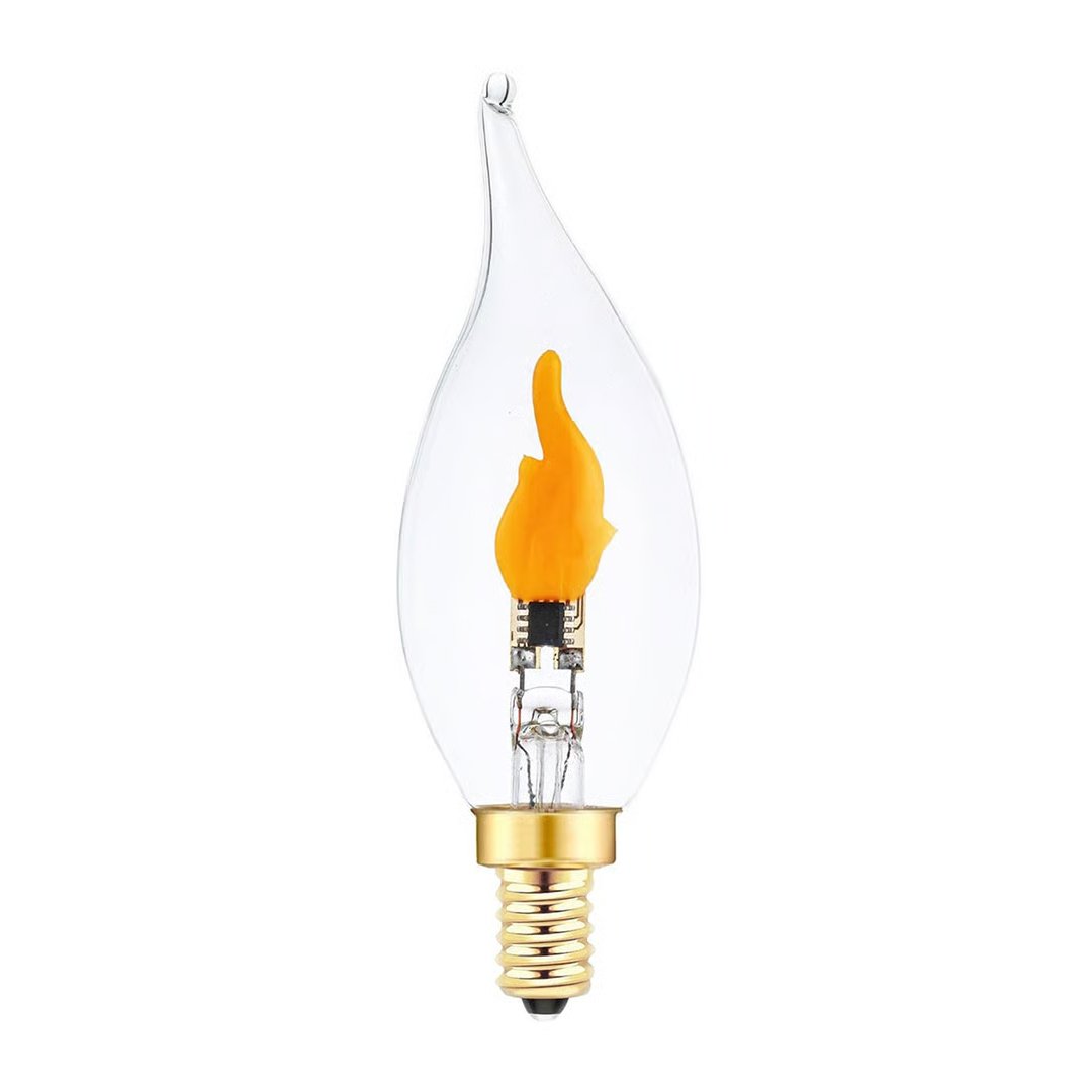 LED Flickering Flame Decoration Light Bulbs -Perfect Ambiance for Halloween Christmas