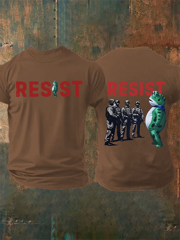 Men's  Portland Frog Resist  Print T-shirt