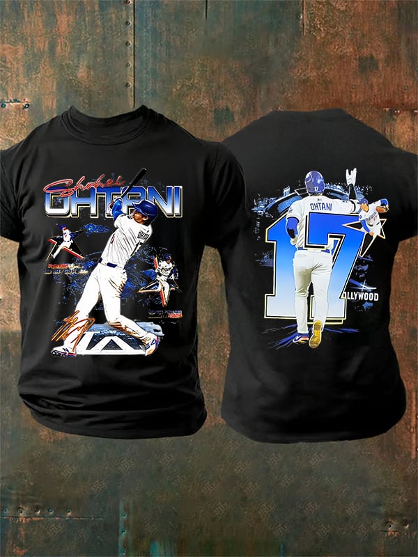 Men's Hot Print Casual T-Shirt