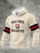 Men's Casual Rugby Print Sweatshirt