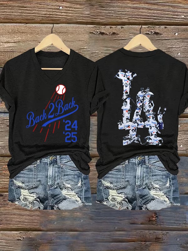 Women's  Back 2 Back Champions Vintage T-Shirt