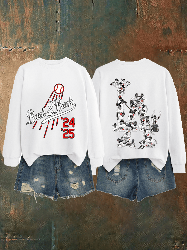 Women's  Back 2 Back Champions Vintage   Sweatshirt