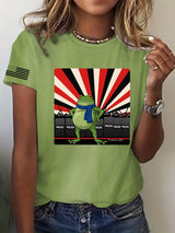 Women's FDT Print Crew Neck T-Shirt