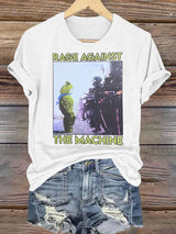 Women's  Portland Frog Art Print T-Shirt