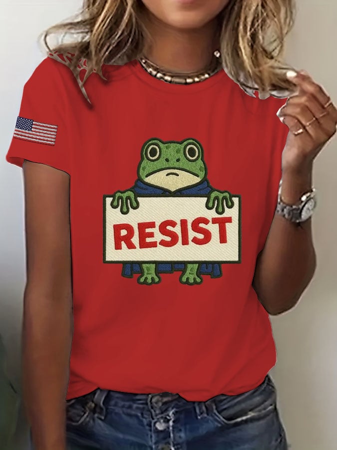 Women's Resist Frog T-Shirt
