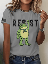 Women's FDT Print Crew Neck T-Shirt