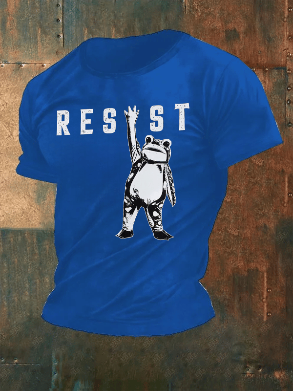 Men's  Portland Frog Resist  print  T-Shirt