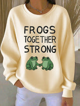 Women's  Frogs Together Strong Sweatshirt