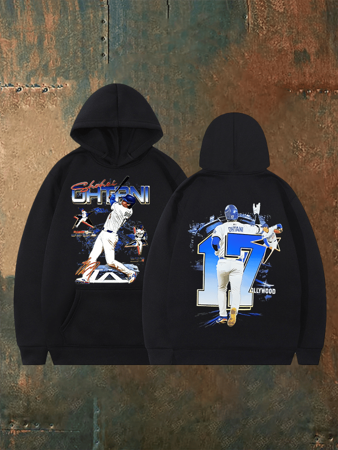 Men's  Hot Print Casual  Hoodie