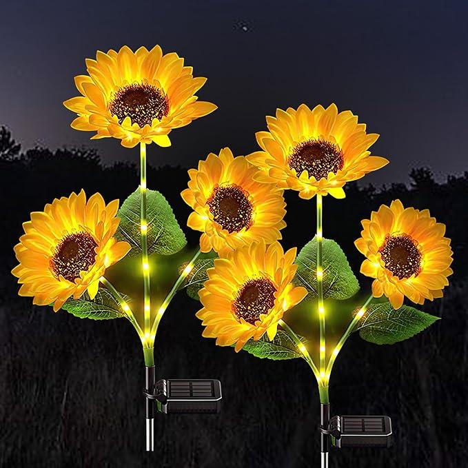 🌻Solar LED Sunflower Garden Lights – 29.6" Outdoor Stake Lights