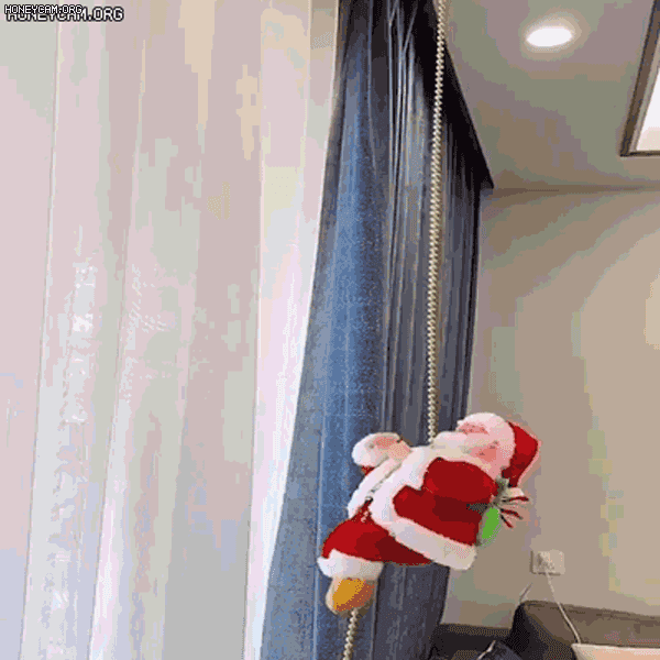 (🎄CHRISTMAS HOT SALE NOW-50% OFF)Santa Claus Musical Climbing Rope