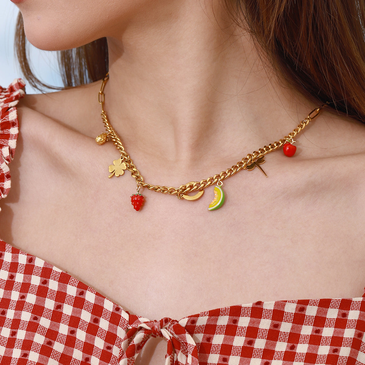 Fruity Lunar Necklace