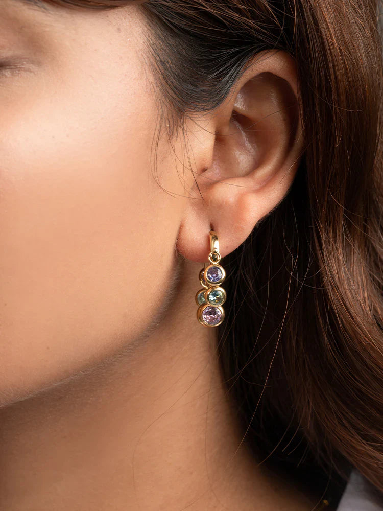 Rainbow Shimmer Earrings