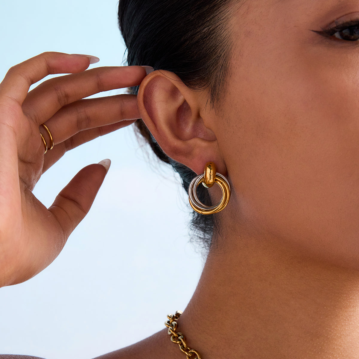 Tangled Duo Earrings