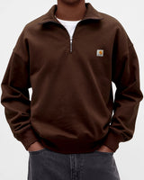 Men's casual half zip sweatshirt