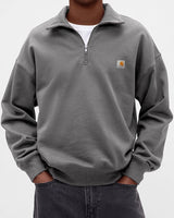 Men's casual half zip sweatshirt