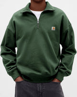 Men's casual half zip sweatshirt