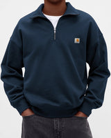 Men's casual half zip sweatshirt