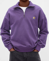 Men's casual half zip sweatshirt
