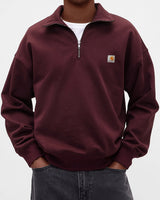 Men's casual half zip sweatshirt