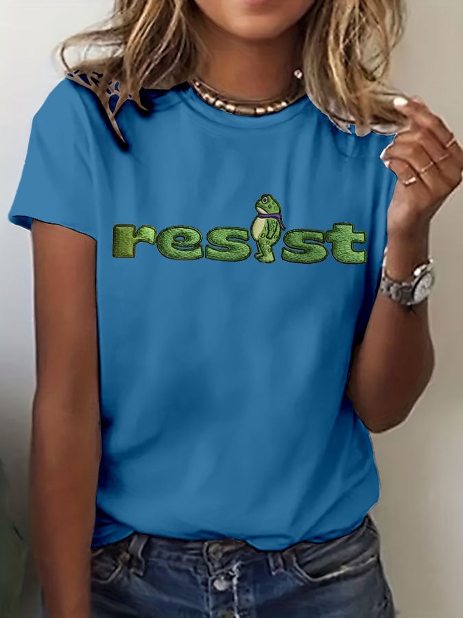Women's Resist Frog T-Shirt