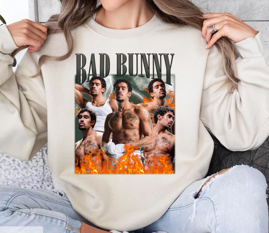 Bad Bunny Shirt Sweatshirt Hoodie