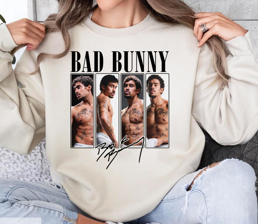 Bad Bunny Shirt Sweatshirt Hoodie