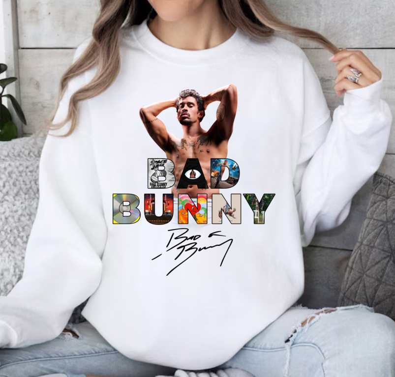 Bad Bunny Shirt Sweatshirt Hoodie
