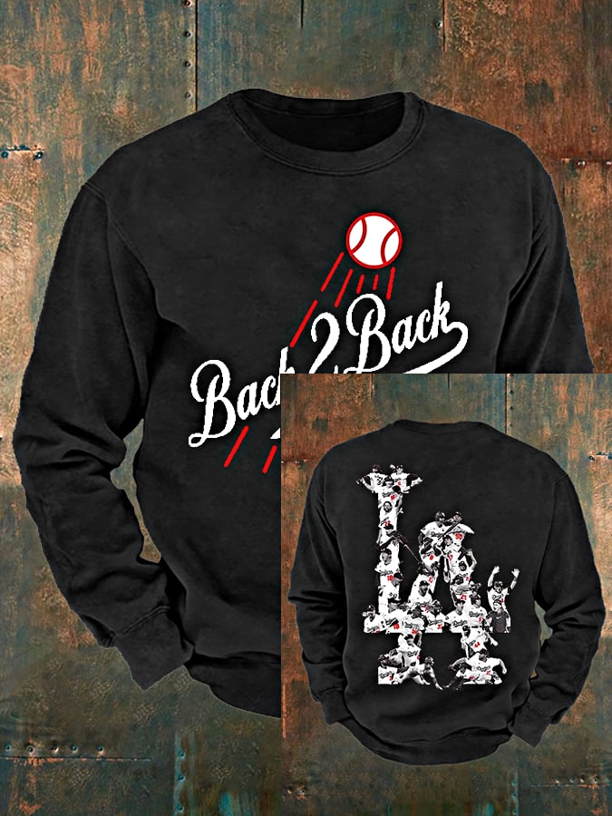 Men's  Back 2 Back Champions Vintage  Sweatshirt