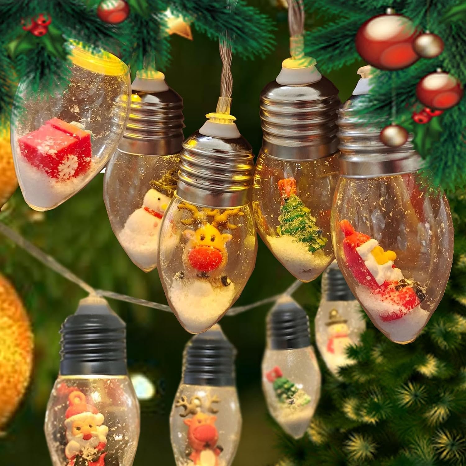 🎅Christmas fairy lights🎅 - 🎄LED bulb fairy lights🎄