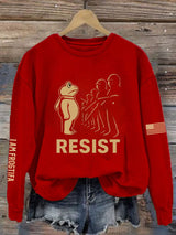 Women's FDT Print Casual Sweatshirt