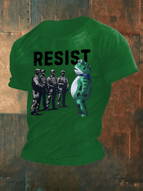 Men's  Portland Frog Resist  print  T-Shirt