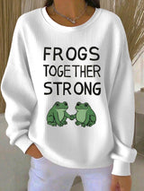 Women's  Frogs Together Strong Sweatshirt