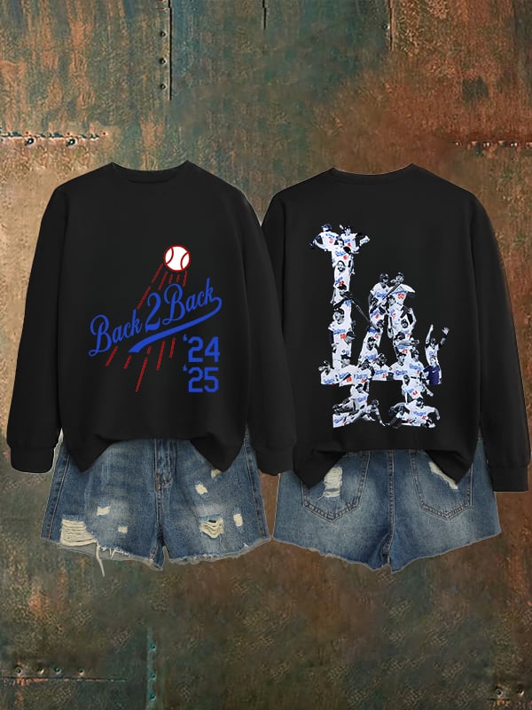 Women's  Back 2 Back Champions Vintage   Sweatshirt