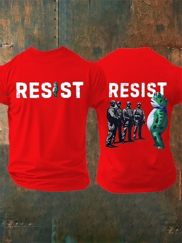 Men's  Portland Frog Resist  Print T-shirt