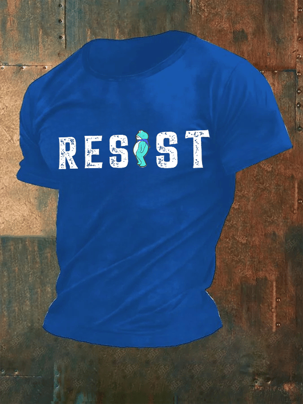 Men's  Portland Frog resist Print T-Shirt