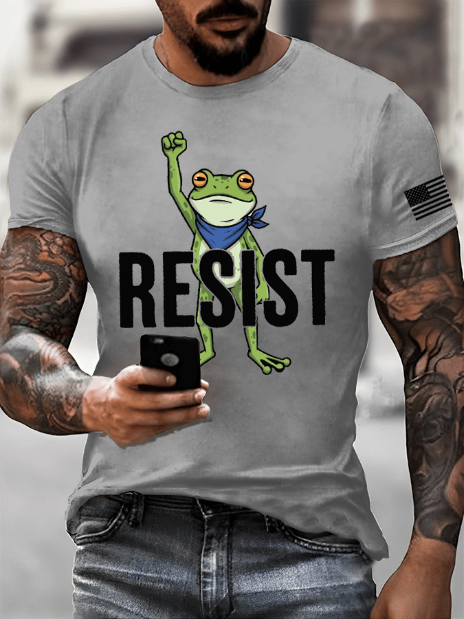 Men's FDT Printed Casual T-Shirt
