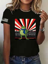 Women's FDT Print Crew Neck T-Shirt