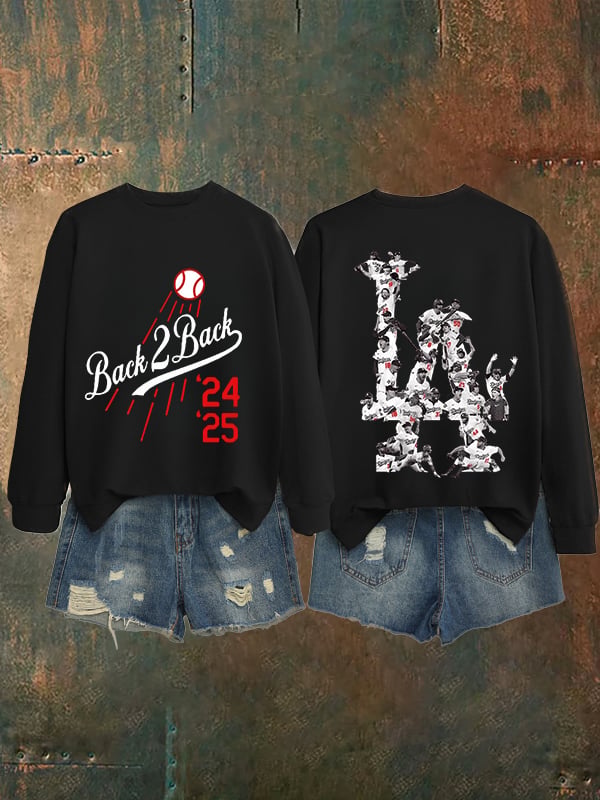 Women's  Back 2 Back Champions Vintage   Sweatshirt