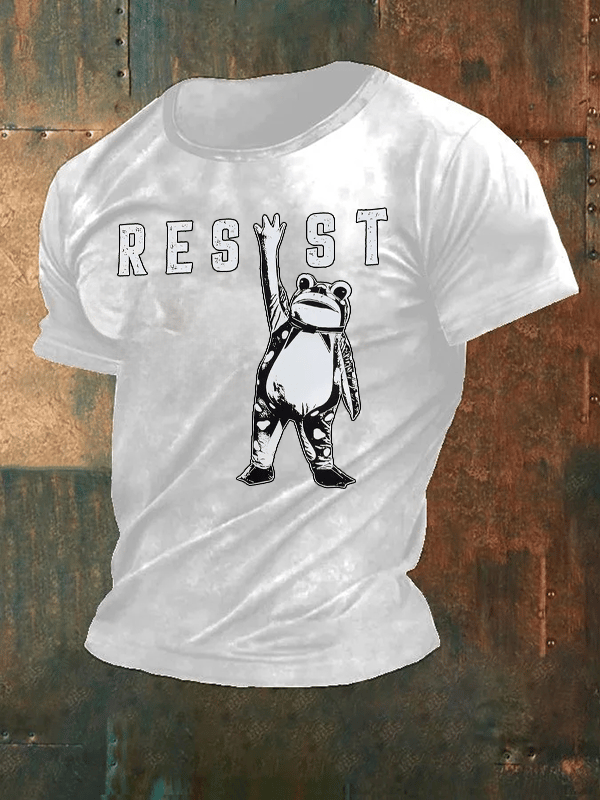 Men's  Portland Frog Resist  print  T-Shirt